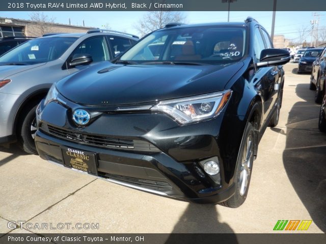 2018 Toyota RAV4 Limited AWD Hybrid in Black
