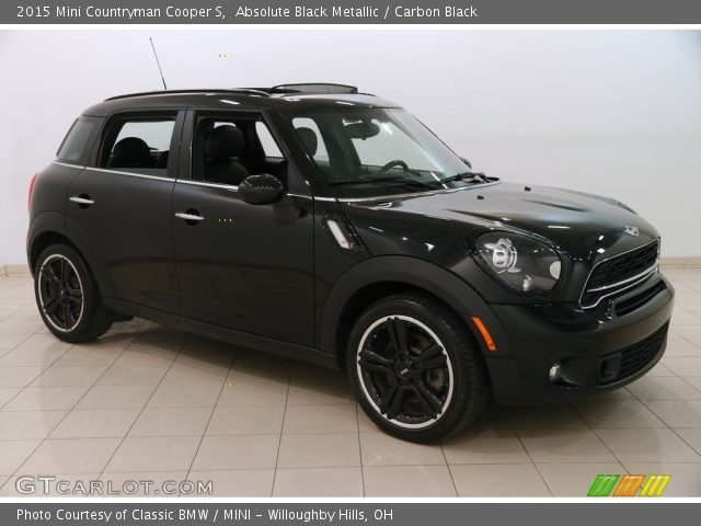 2015 Mini Countryman Cooper S in Absolute Black Metallic
