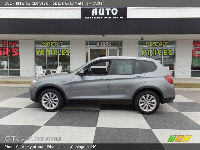 2017 BMW X3 xDrive28i in Space Gray Metallic