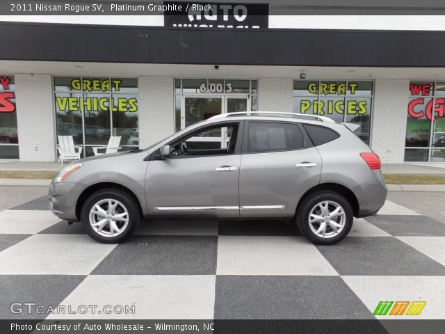 2011 Nissan Rogue SV in Platinum Graphite