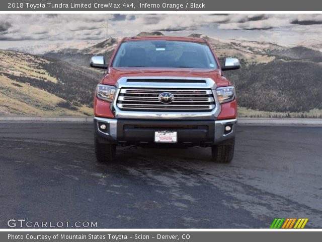 2018 Toyota Tundra Limited CrewMax 4x4 in Inferno Orange