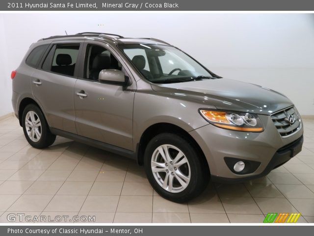 2011 Hyundai Santa Fe Limited in Mineral Gray