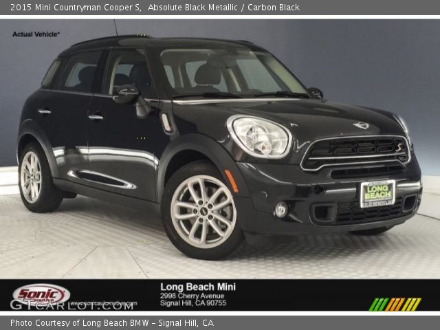 2015 Mini Countryman Cooper S in Absolute Black Metallic
