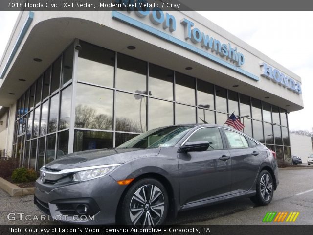 2018 Honda Civic EX-T Sedan in Modern Steel Metallic