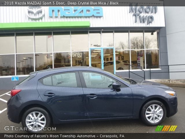 2018 Mazda MAZDA3 Sport 5 Door in Deep Crystal Blue Mica