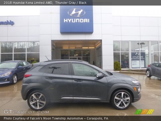 2018 Hyundai Kona Limited AWD in Thunder Gray