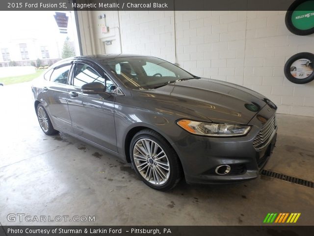 2015 Ford Fusion SE in Magnetic Metallic