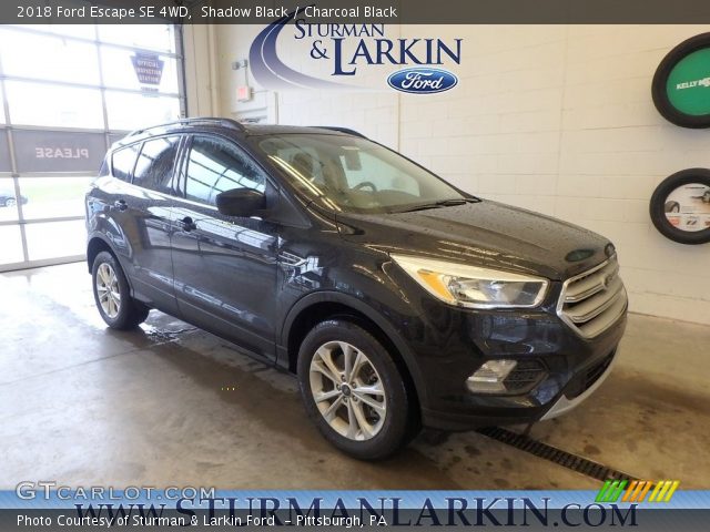 2018 Ford Escape SE 4WD in Shadow Black