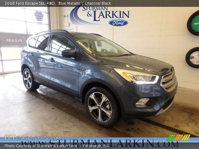 2018 Ford Escape SEL 4WD in Blue Metallic