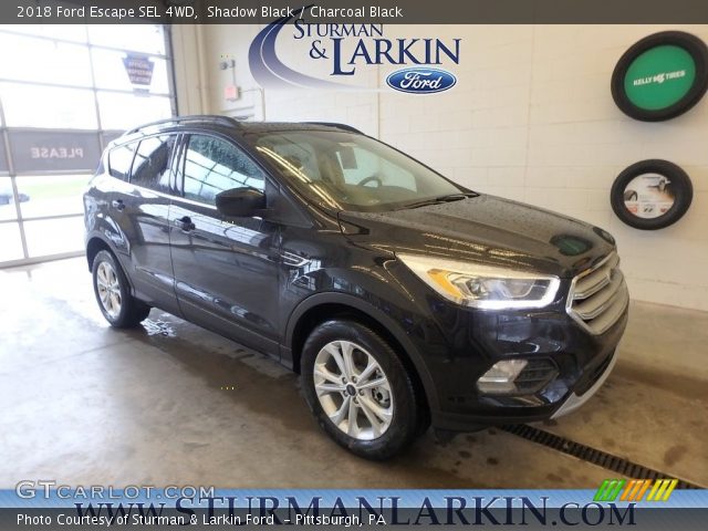 2018 Ford Escape SEL 4WD in Shadow Black