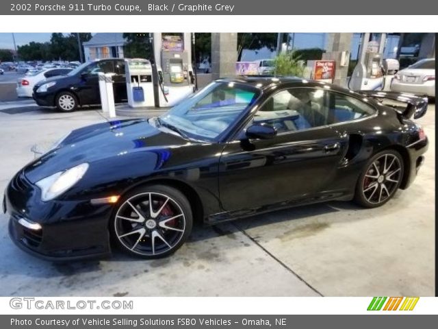 2002 Porsche 911 Turbo Coupe in Black