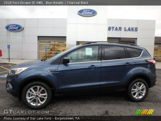 2018 Ford Escape SE 4WD in Blue Metallic