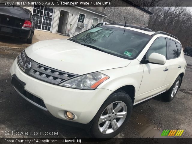 2007 Nissan Murano S AWD in Glacier Pearl White