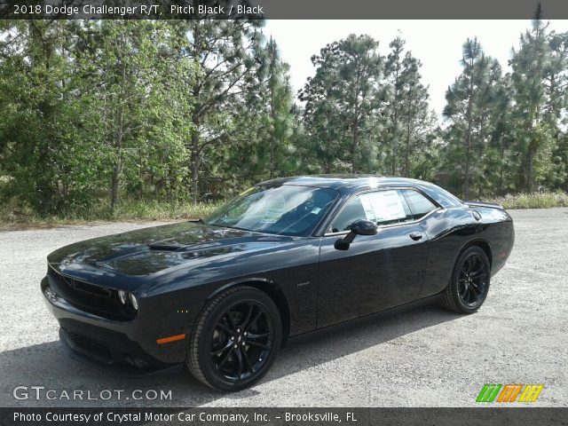 2018 Dodge Challenger R/T in Pitch Black