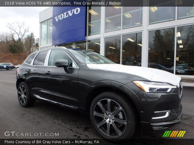 2018 Volvo XC60 T6 AWD Inscription in Pine Gray Metallic