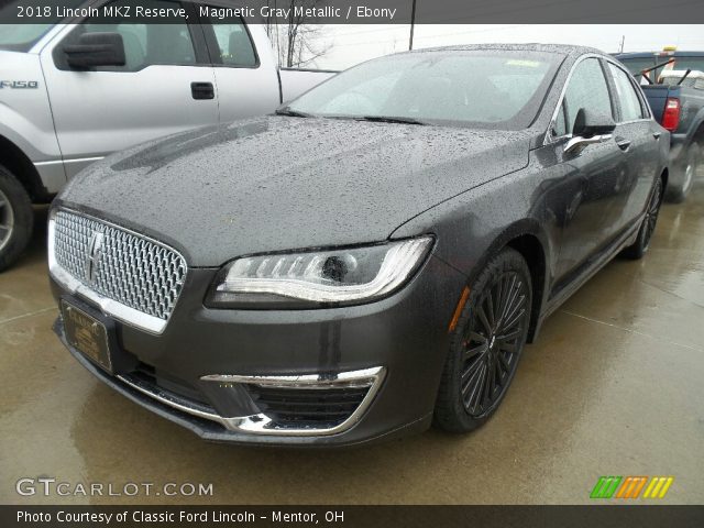 2018 Lincoln MKZ Reserve in Magnetic Gray Metallic