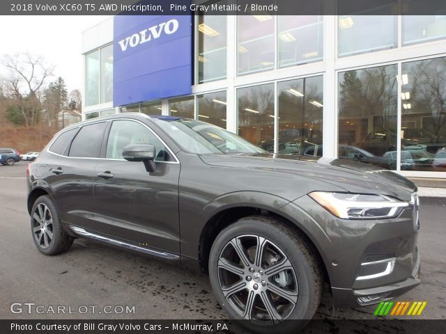 2018 Volvo XC60 T5 AWD Inscription in Pine Gray Metallic