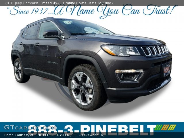 2018 Jeep Compass Limited 4x4 in Granite Crystal Metallic