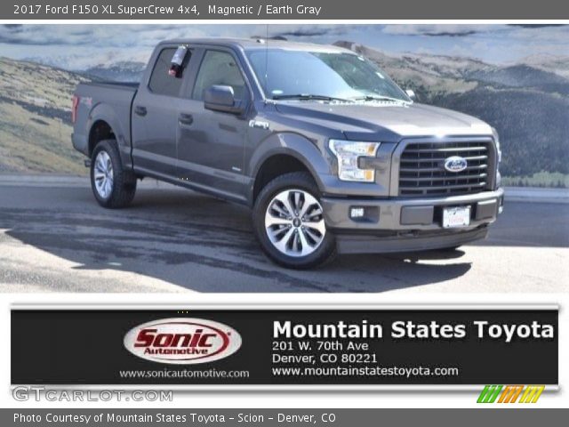 2017 Ford F150 XL SuperCrew 4x4 in Magnetic