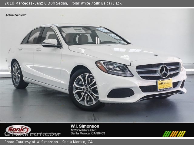 2018 Mercedes-Benz C 300 Sedan in Polar White