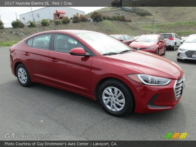 2017 Hyundai Elantra SE in Red