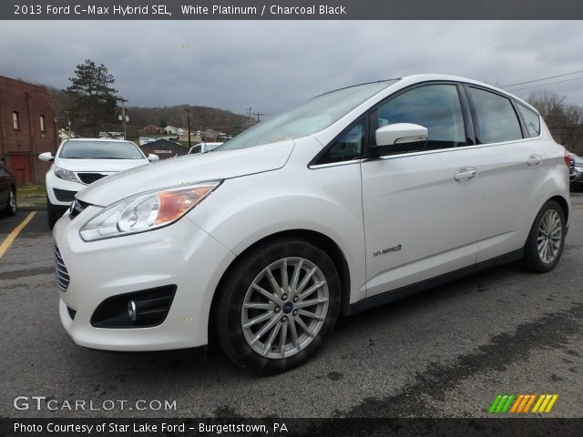 2013 Ford C-Max Hybrid SEL in White Platinum