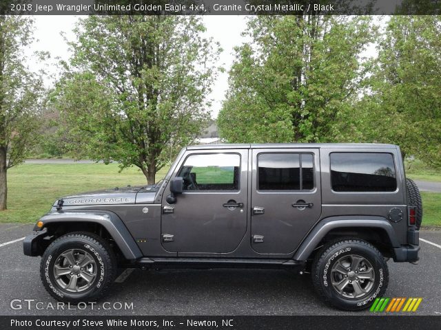 2018 Jeep Wrangler Unlimited Golden Eagle 4x4 in Granite Crystal Metallic