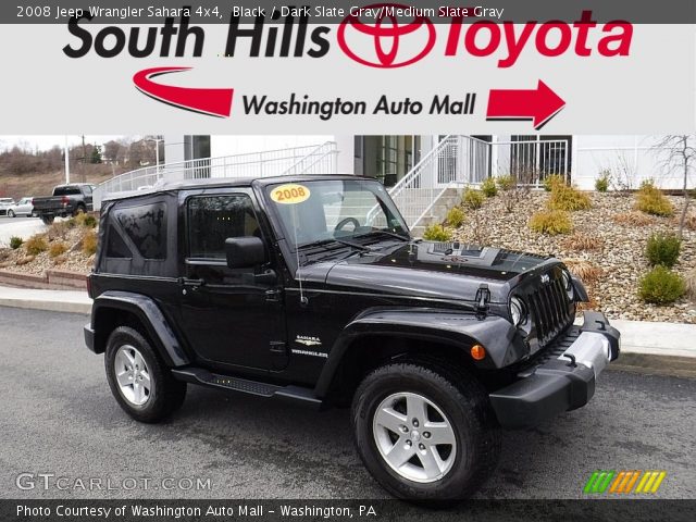 2008 Jeep Wrangler Sahara 4x4 in Black