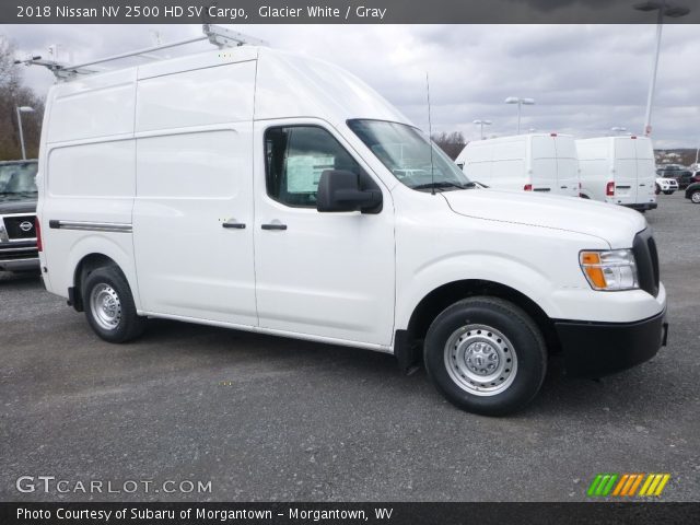 2018 Nissan NV 2500 HD SV Cargo in Glacier White