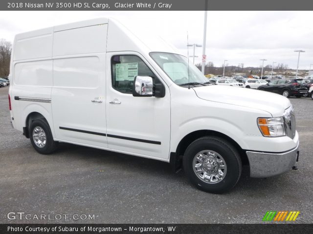 2018 Nissan NV 3500 HD SL Cargo in Glacier White
