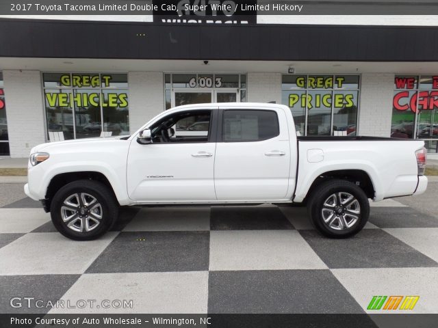 2017 Toyota Tacoma Limited Double Cab in Super White