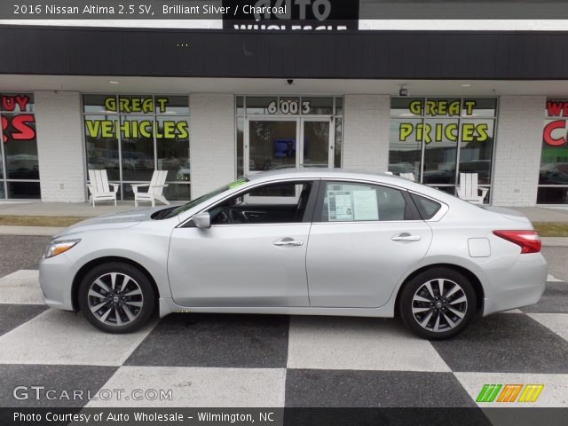 2016 Nissan Altima 2.5 SV in Brilliant Silver