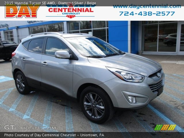 2015 Hyundai Tucson SE AWD in Diamond Silver