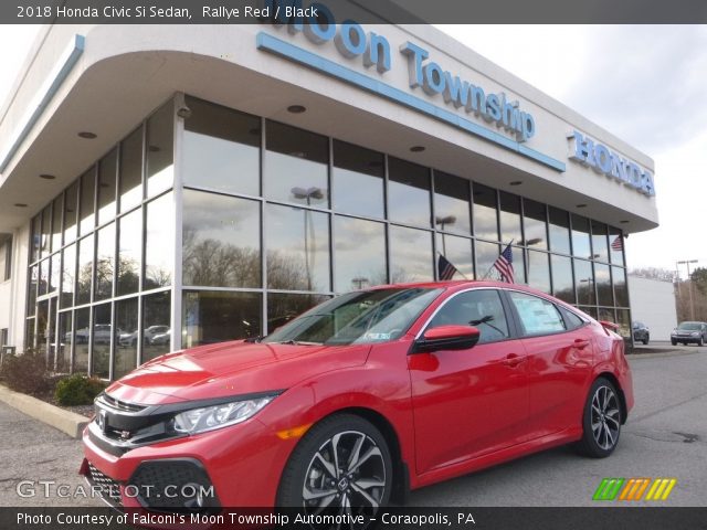 2018 Honda Civic Si Sedan in Rallye Red