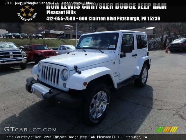 2018 Jeep Wrangler Sahara 4x4 in Bright White