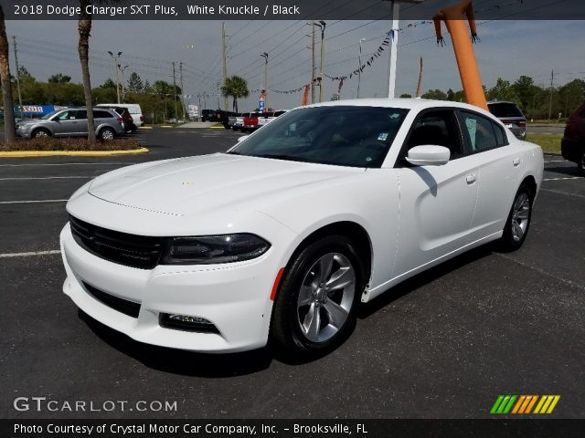 2018 Dodge Charger SXT Plus in White Knuckle