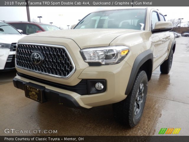 2018 Toyota Tacoma TRD Sport Double Cab 4x4 in Quicksand