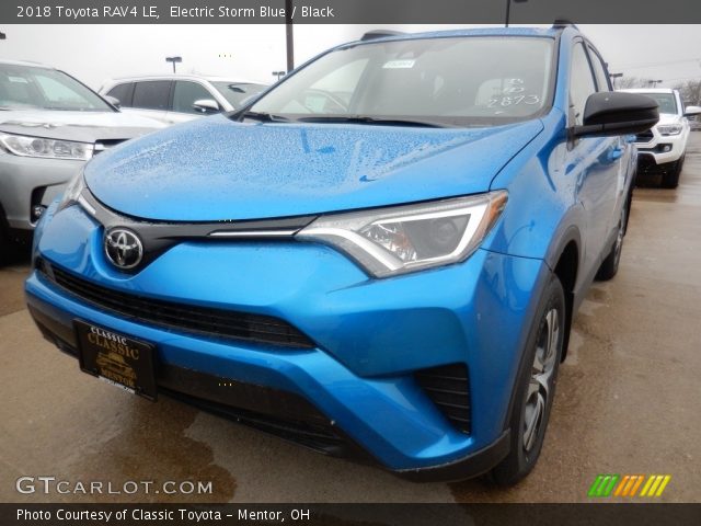 2018 Toyota RAV4 LE in Electric Storm Blue