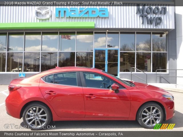 2018 Mazda MAZDA3 Grand Touring 4 Door in Soul Red Metallic