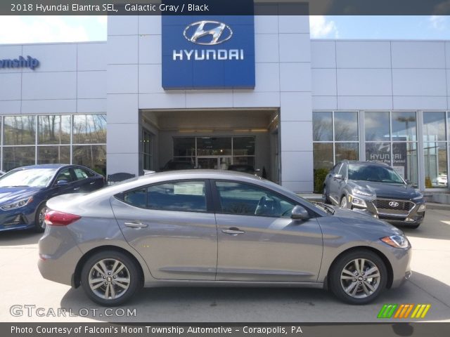 2018 Hyundai Elantra SEL in Galactic Gray