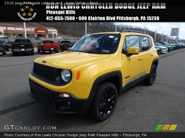 2018 Jeep Renegade Latitude 4x4 in Solar Yellow