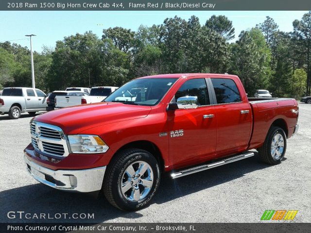 2018 Ram 1500 Big Horn Crew Cab 4x4 in Flame Red