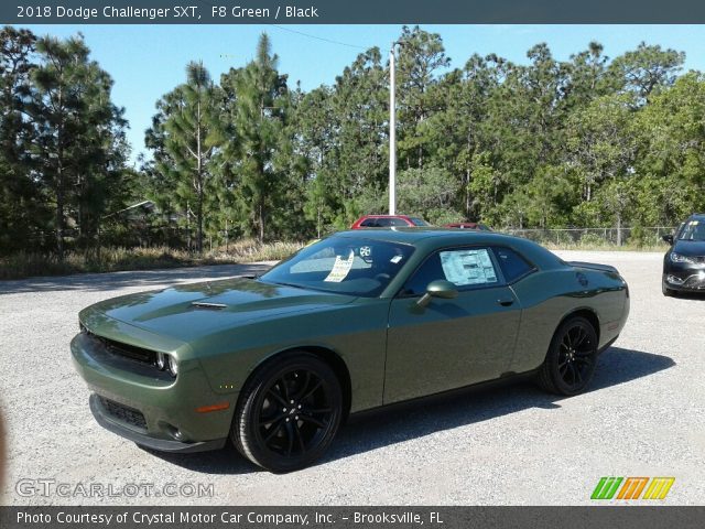 2018 Dodge Challenger SXT in F8 Green