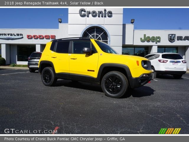 2018 Jeep Renegade Trailhawk 4x4 in Solar Yellow