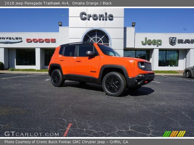 2018 Jeep Renegade Trailhawk 4x4 in Omaha Orange