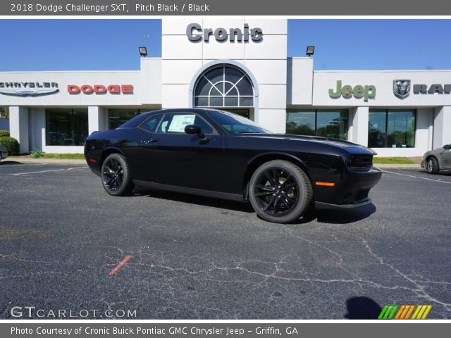 2018 Dodge Challenger SXT in Pitch Black