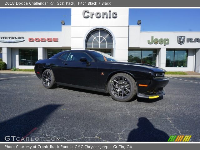2018 Dodge Challenger R/T Scat Pack in Pitch Black
