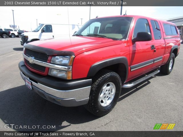 2003 Chevrolet Silverado 1500 LT Extended Cab 4x4 in Victory Red