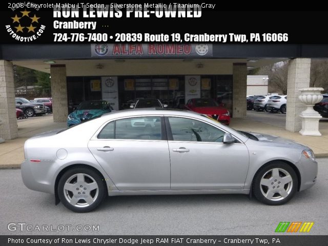 2008 Chevrolet Malibu LT Sedan in Silverstone Metallic