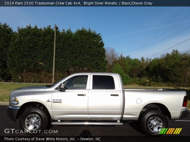 2014 Ram 2500 Tradesman Crew Cab 4x4 in Bright Silver Metallic